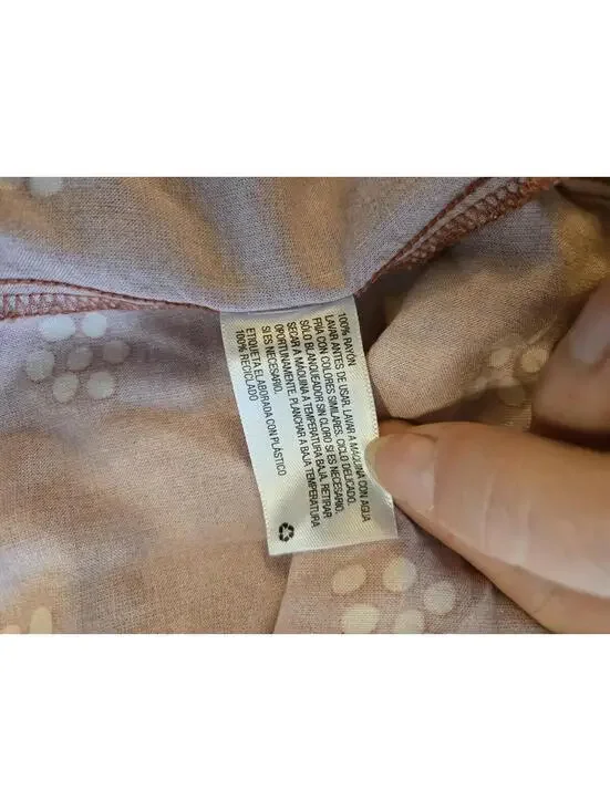 Cat & Jack Girls XS (4/5) Mauve Floral Tiered Dress - Picture 3 of 3